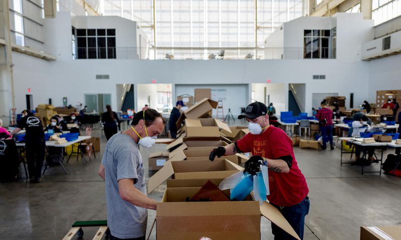 A 'Wartime Factory' in Brooklyn Is Fighting Coronavirus