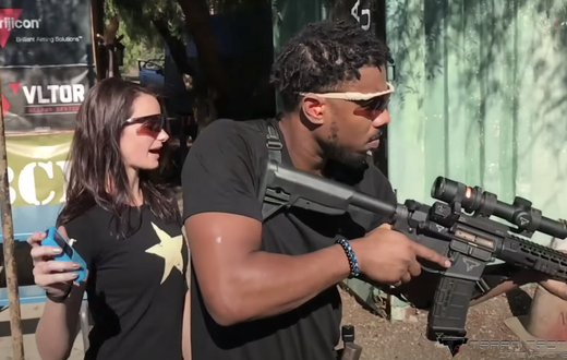 Watch Michael B. Jordan's Killmonger Gun Training