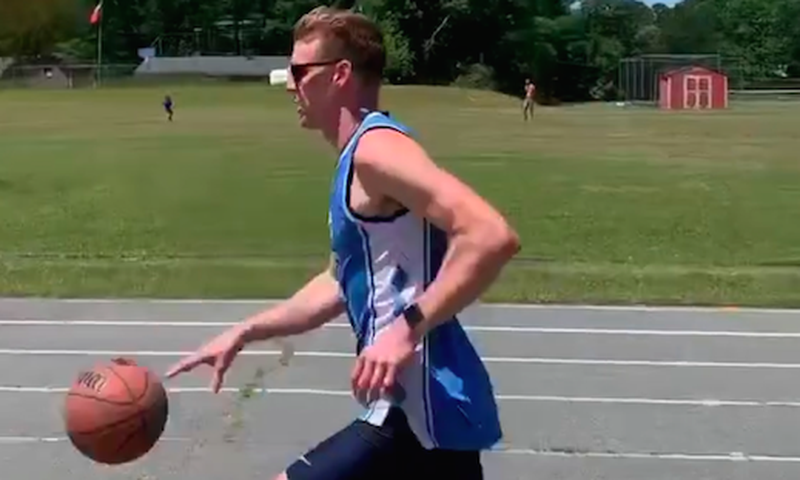 Guy Sets Record for Fastest Mile Dribbling a Ball