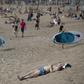 The health ministry recommends limiting the number of visitors to  beaches, creating boundaries and spacing umbrellas four metres apart
