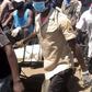 Residents march to Muthaiga Police Station with corpse of a man murdered in Ruaraka on Sunday at 7:30 pm, protests over police refusing to pick the body