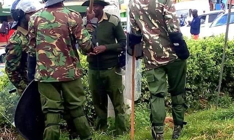 Clash expected in Kabarnet town after anti-riot police was deployed to stop DP William Ruto's supporters from demonstrating