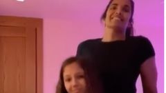 Padma Lakshmi Twins With Daughter In TikTok Dance