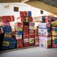 Business is so poor that boxes normally used by fishing boats to freeze their catch are being stored
