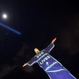 The Christ the Redeemer statue illuminated with a message marking the number of lives lost worldwide to the coronavirus pandemic, which has surpassed 500,000 since it first emerged in China in December