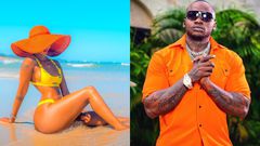 Khaligraph Jones’s reaction after Huddah said she doesn’t know any of his songs