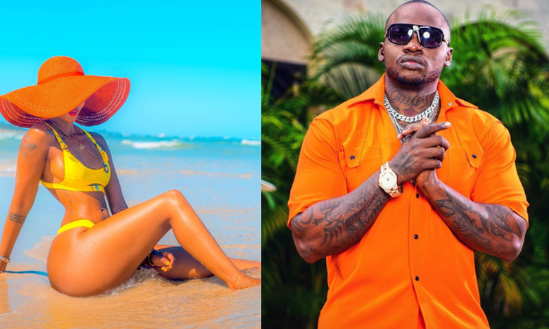 Khaligraph Jones’s reaction after Huddah said she doesn’t know any of his songs