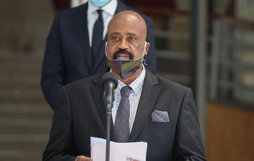 Nairobi Metropolitan Services (NMS) Director General Mohamed Badi during a past press briefing