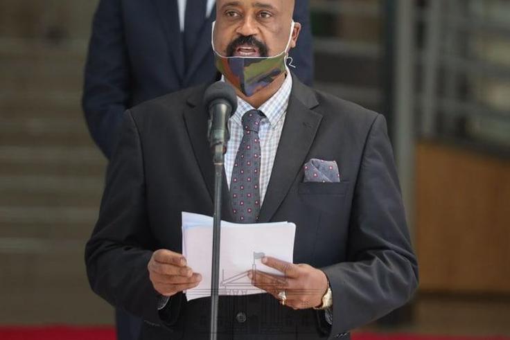 Nairobi Metropolitan Services (NMS) Director General Mohamed Badi during a past press briefing