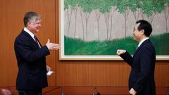 US Deputy Secretary of State Stephen Biegun met his South Korean counterpart Lee Do-hoon in Seoul