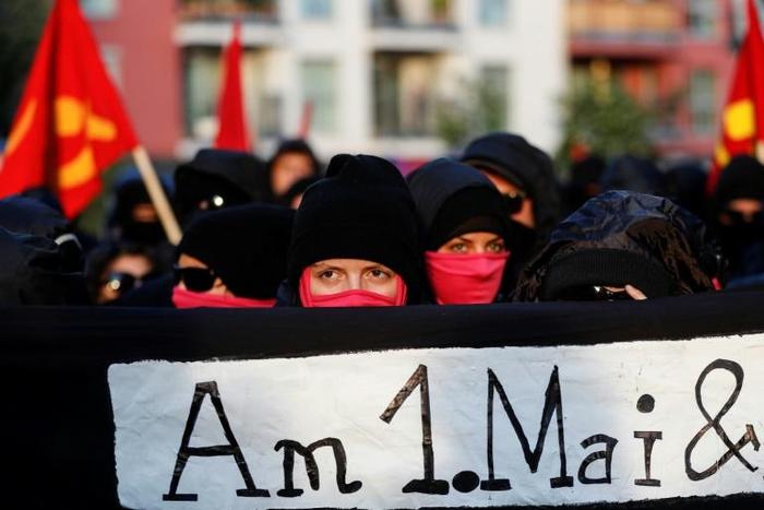 Mayday in Berlin is usually characterised by large left-wing demonstrations and street festivals
