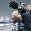 Brian Shaw Dumbbell Shoulder Press