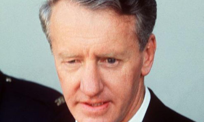 Ian Smith, the former leader of rebel Rhodesia, pictured in July 1971