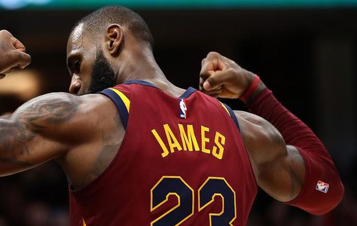 LeBron James Shares Video of His At-Home Workout