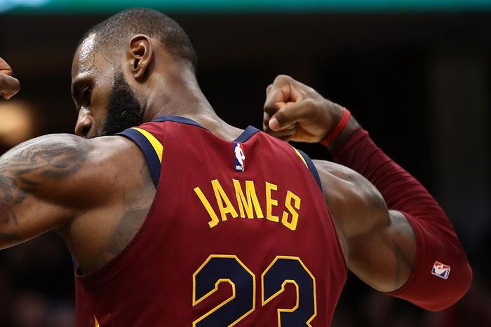 LeBron James Shares Video of His At-Home Workout