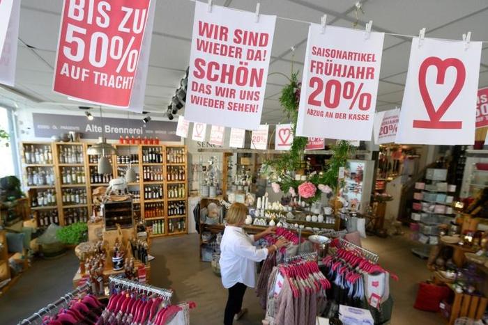 So far only shops up to a floor space of 800 square metres (8,600 square feet) had been authorised to resume sales