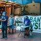 Members of a transport organisation held a press conference in Manila to coincide with May Day