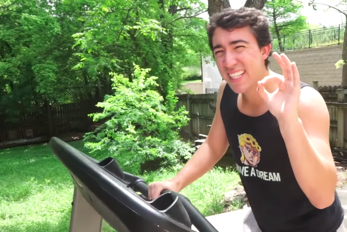 This Guy Ran on a Treadmill for 24 Hours Straight