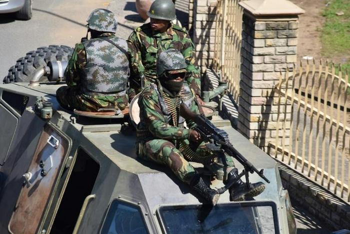 Lesotho troops patrol the Maseru on Saturday after embattled prime minister Thomas Thabane deployed them to "restore order", accusing unnamed law enforcement agencies of undermining democracy. But the army had returned to barracks by Sunday.