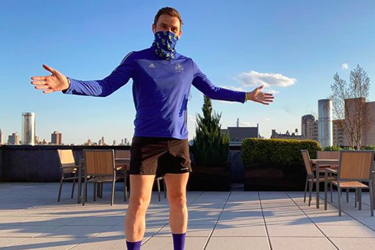 This Guy Just Ran the Boston Marathon on His Roof