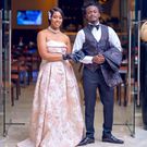 Diana Marua with Bahati