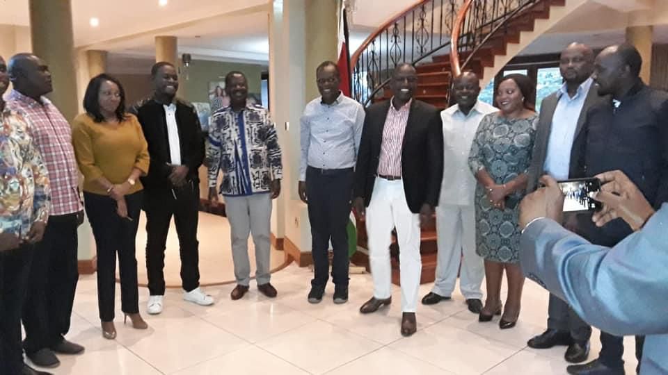 Photos of DP Ruto hanging out with Raila stir the internet
