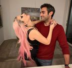 Lady Gaga's Boyfriend, Michael Polanksy, Is Always Standing Behind Her And That's A BFD
