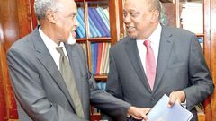 Hope for Aden Duale as respected elder Yusuf Haji personally pleads for his retention as Majority Leader