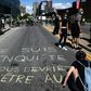 Michael Theriault's verdict was highly anticipated in Canada, where protesters like these in Montreal earlier this month have demonstrated against racism in recent weeks