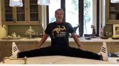 Arnold Shows Off His Flexibility in New Video