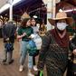 Shoppers browse through the central market in Tunis during the fasting month of Ramadan