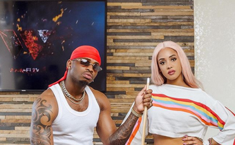Tanasha Donna and Diamond Platnumz