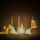 A file picture shows Iran launching the Zafar satellite, which failed to reach orbit on February 9, 2020