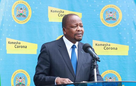 Health CS Mutahi Kagwe warns Kenyans on President Uhuru Kenyatta's much awaited speech on June 6th