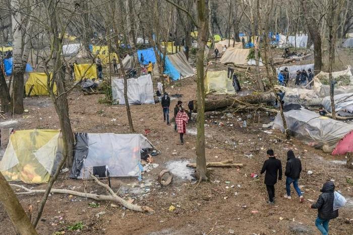Thousands of migrants in Greek camps will have their movements "drastically" reduced as the country tightens restrictions on public gatherings, with the national death toll from the coronavirus now at five with 387 cases
