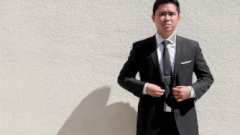 Buttoning jacket gif (WiffleGif)