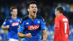 Hirving Lozano joined Napoli from PSV Eindhoven last August
