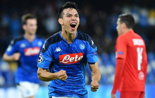 Hirving Lozano joined Napoli from PSV Eindhoven last August