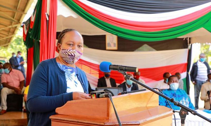 Kirinyaga Governor Anne Mumbi Waiguru during a recent official function in her county