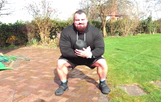Eddie Hall Shares His HIIT Home Leg Day Workout