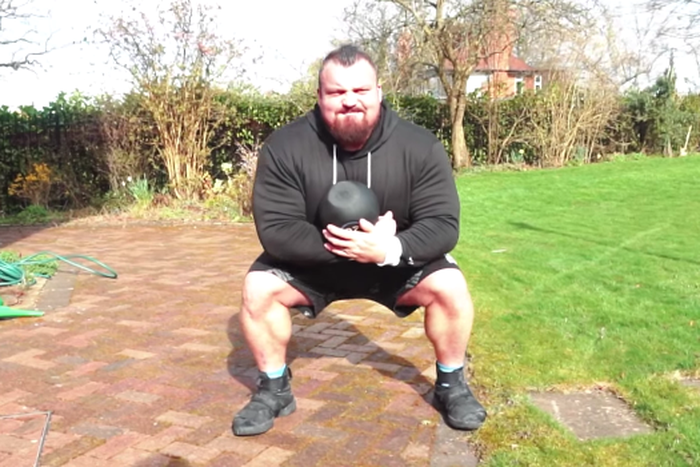 Eddie Hall Shares His HIIT Home Leg Day Workout