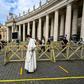 St. Peter's Basilica in the Vatican City was one of the major religous sites to reopen Monday