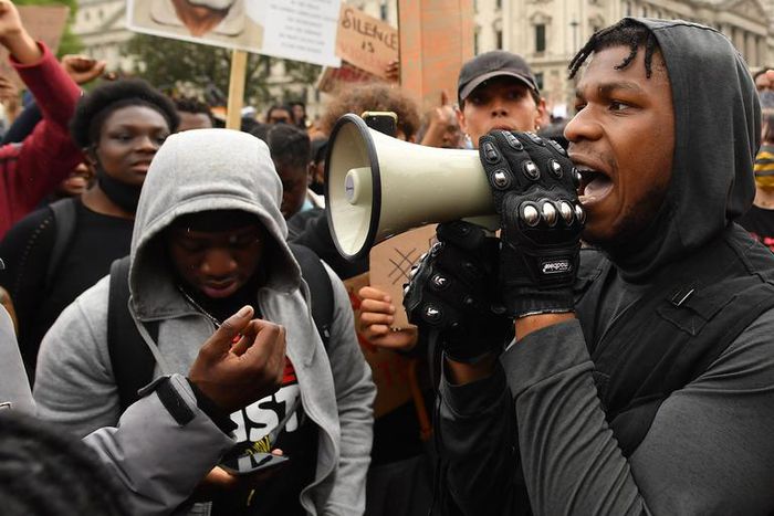 John Boyega Gives Powerful Speech at BLM Protest