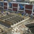 Workers build new graves in a cemetery in Guayaquil, Ecuador, on April 12 2020