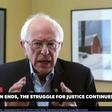 In this video still image from the Bernie Sanders Presidential Campaign, Sanders announces the suspension of his presidential campaign on April 8, 2020, from Burlington, Vermont