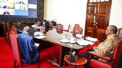 President Uhuru Kenyatta holds virtual meeting with 2 recovered Coronavirus patients