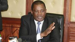 Only 2 MPs, not 6 have tested positive for Covid19 - Speaker Justin Muturi
