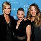 (L-R) Musicians Martie Maguire, Natalie Maines and Emily Robison of the Dixie Chicks, shown here on February 27, 2014, have dropped the "Dixie" from their name and are now simply "The Chicks"