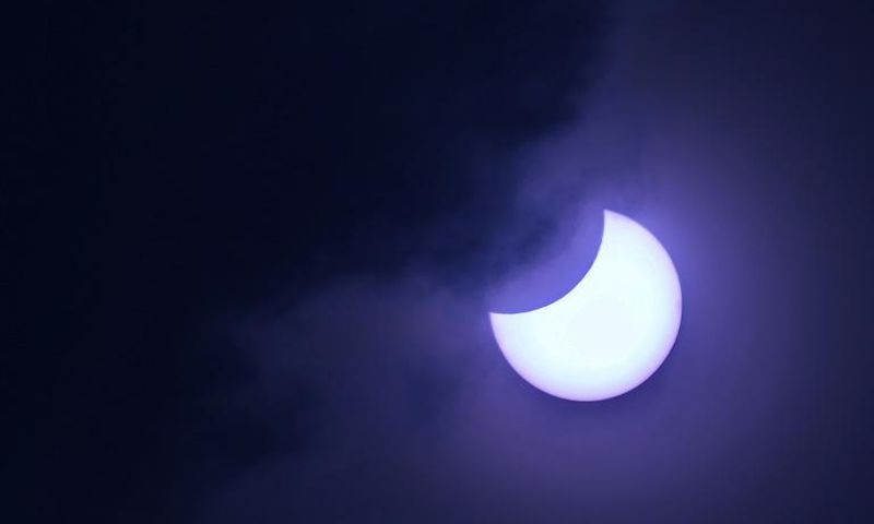Annular eclipses occur when the Moon -- passing between Earth and the Sun -- is not quite close enough to our planet to completely obscure sunlight