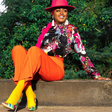 Amina Abdi's glamorous fashion